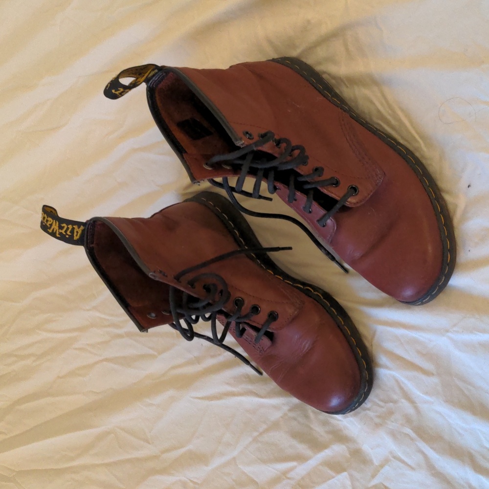 Red Oxblood Dr Martens